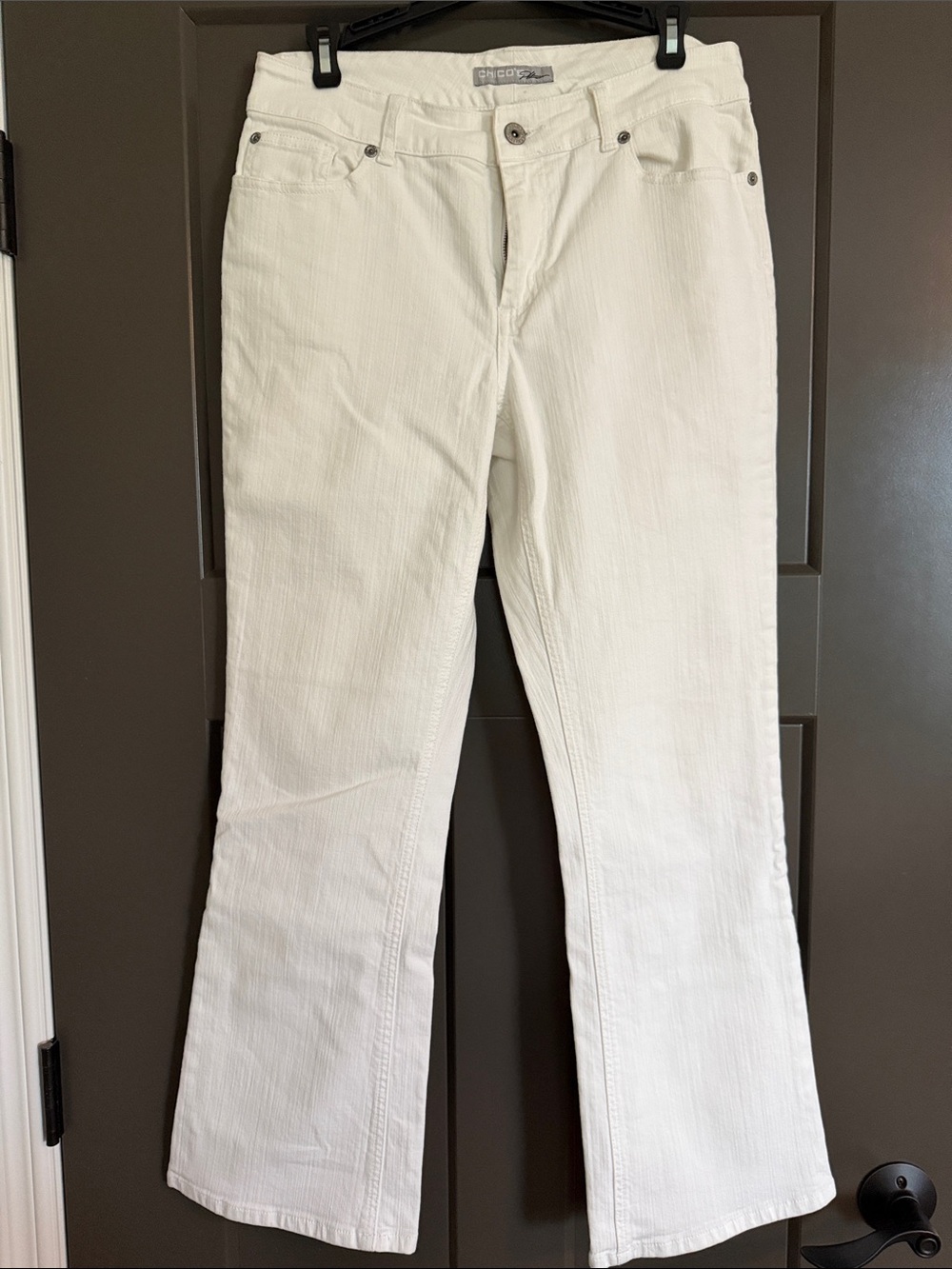 Chico's White Flare Jeans